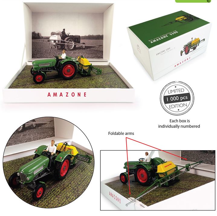 Fendt Farmer 2 met Amazone S300 - Limited Edition